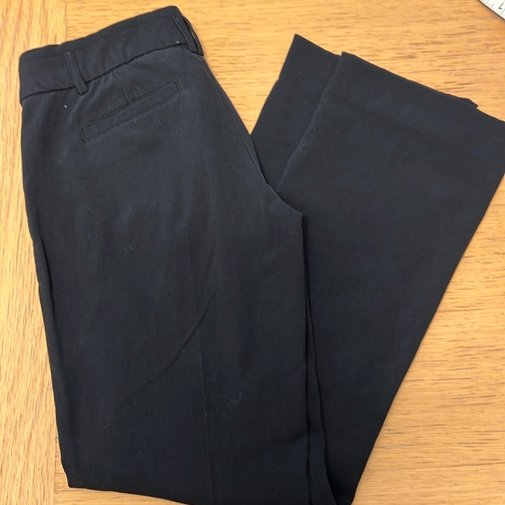 Candie’s black dress pants.  1️⃣